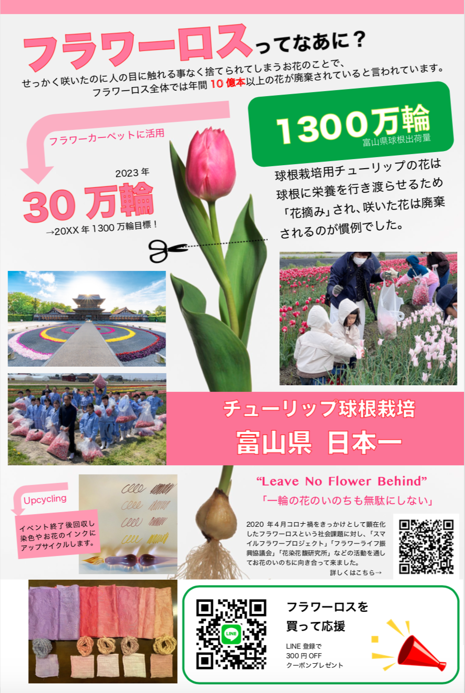 色鮮やか30万輪のチューリップでおもてなし『TOYAMA SMILE FLOWER